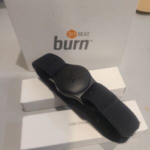 Orange Theroy Burn Black Fitness Heart Rate Monitor.